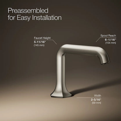 Occasion® Bathroom sink faucet spout with Straight design, 1.2 gpm