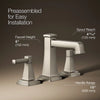 Riff® Widespread bathroom sink faucet, 1.0 gpm