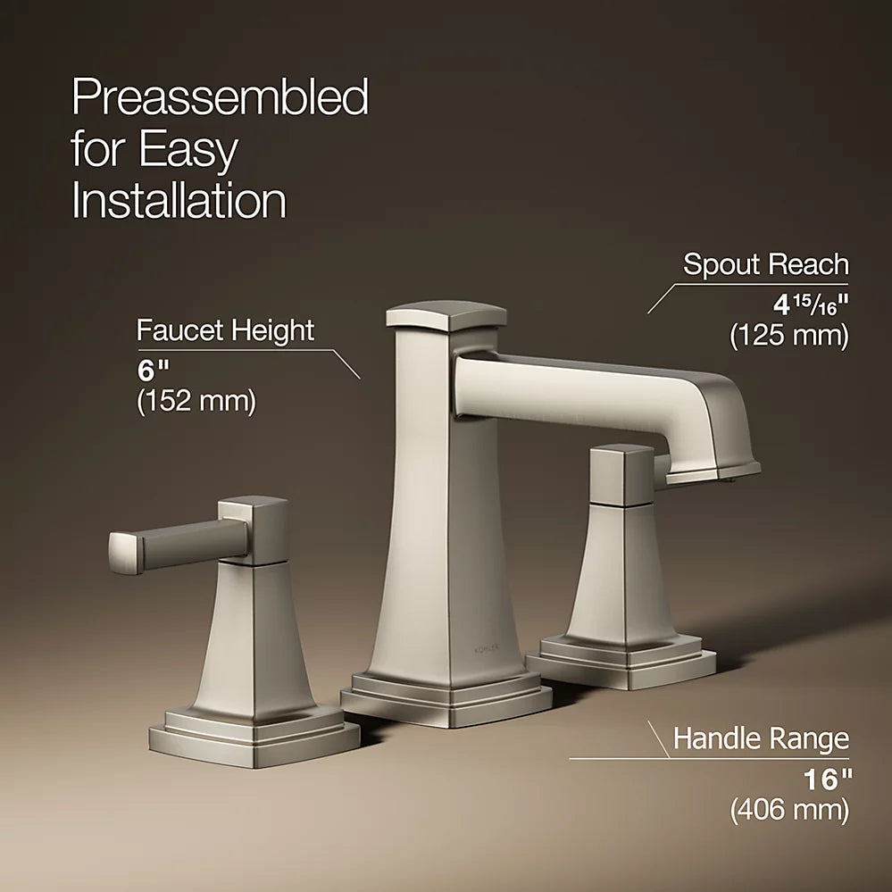 Riff® Widespread bathroom sink faucet, 1.2 gpm