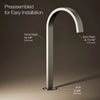 Components® Bathroom sink faucet spout with Ribbon design, 1.2 gpm