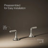 Occasion® Lever bathroom sink faucet handles