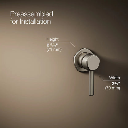 Occasion® Wall-mount bathroom sink faucet handle
