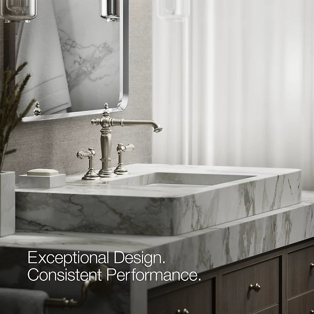 Artifacts® Bathroom sink faucet spout with Column design, 1.2 gpm