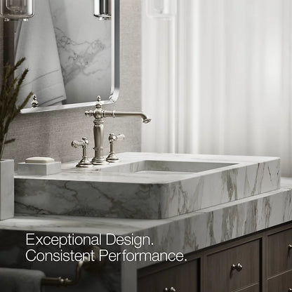 Artifacts® Bathroom sink faucet spout with Column design, 1.2 gpm