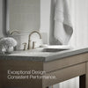 Bellera® Widespread bathroom sink faucet, 1.0 gpm