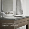 Tone™ Wall-mount bathroom sink faucet trim, 1.2 gpm