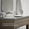 Riff® Wall-mount single-handle bathroom sink faucet, 1.2 gpm
