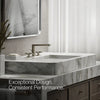 Composed® Widespread bathroom sink faucet with Cross handles, 1.2 gpm