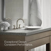 Venza® Widespread bathroom sink faucet, 0.5 gpm