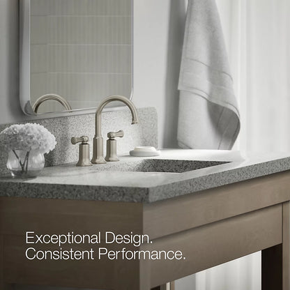 Aderlee® Widespread bathroom sink faucet, 1.2 gpm
