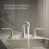 Tone™ Widespread bathroom sink faucet, 0.5 gpm