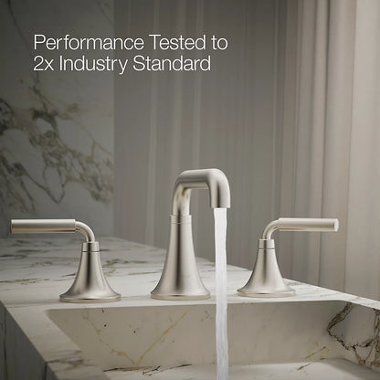 Tone™ Widespread bathroom sink faucet, 0.5 gpm
