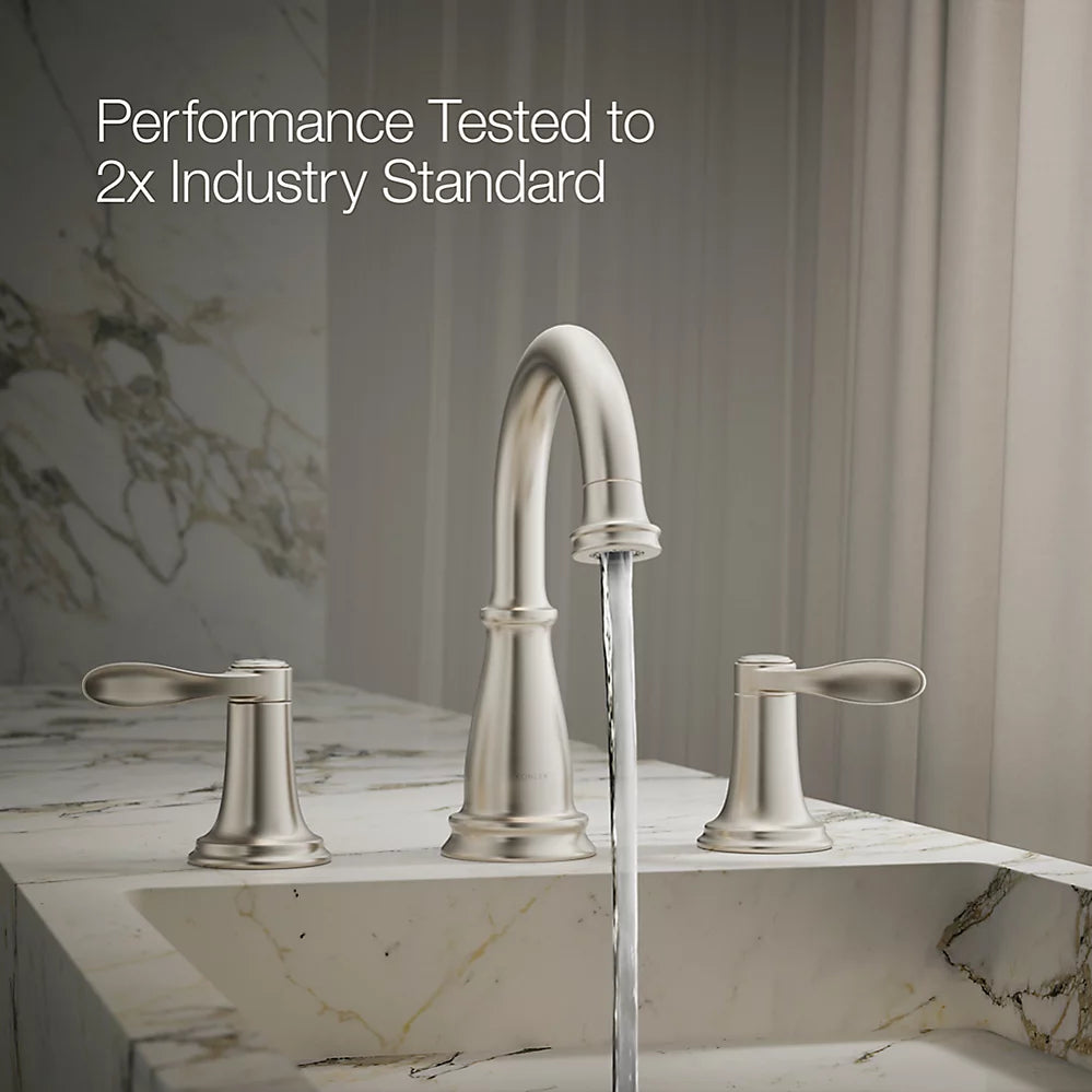Bellera® Widespread bathroom sink faucet, 1.2 gpm