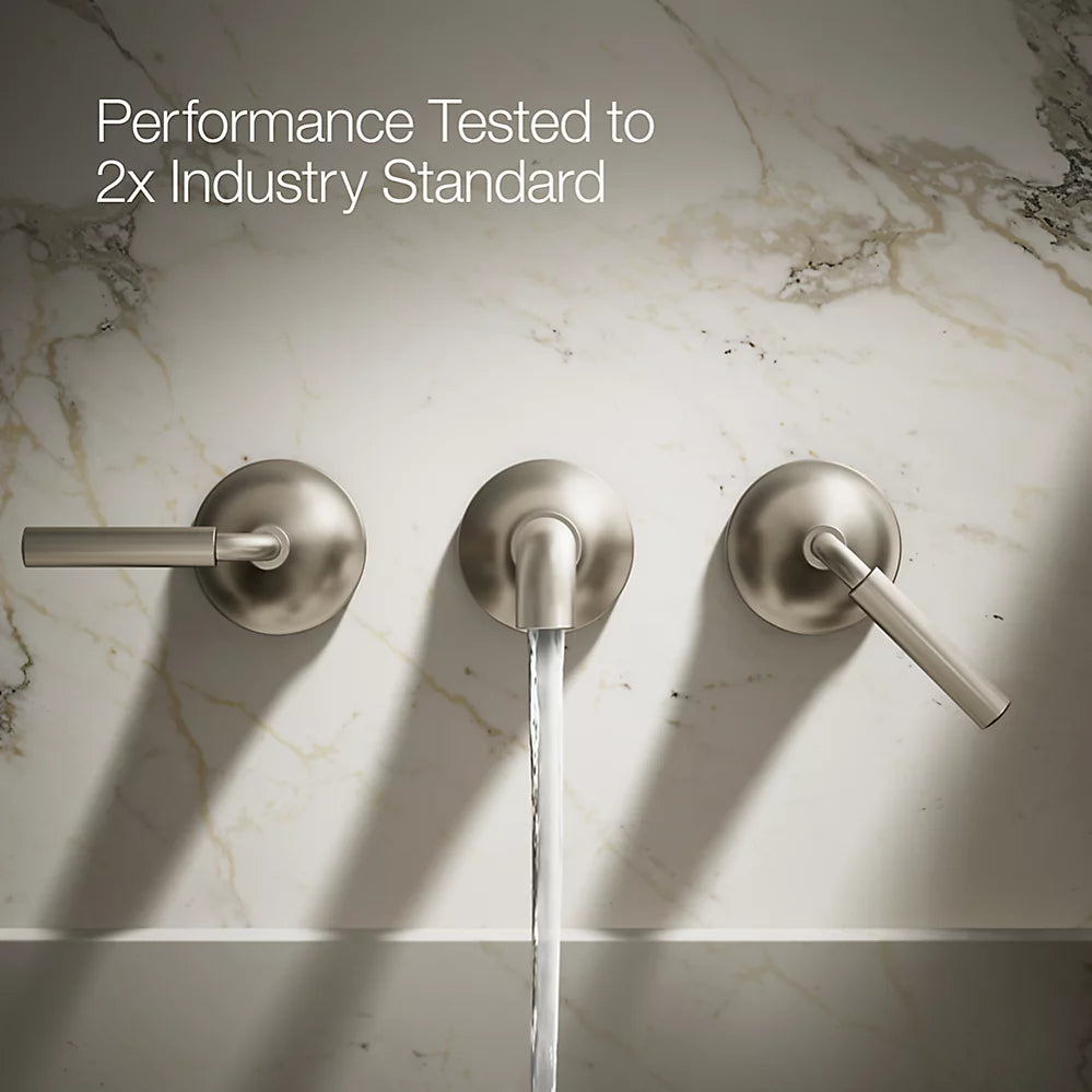 Tone™ Wall-mount bathroom sink faucet trim, 1.2 gpm