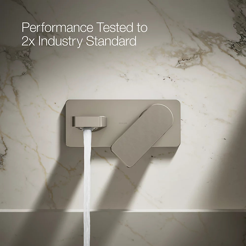 Parallel® Wall-mount single-handle bathroom sink faucet, 1.2 gpm