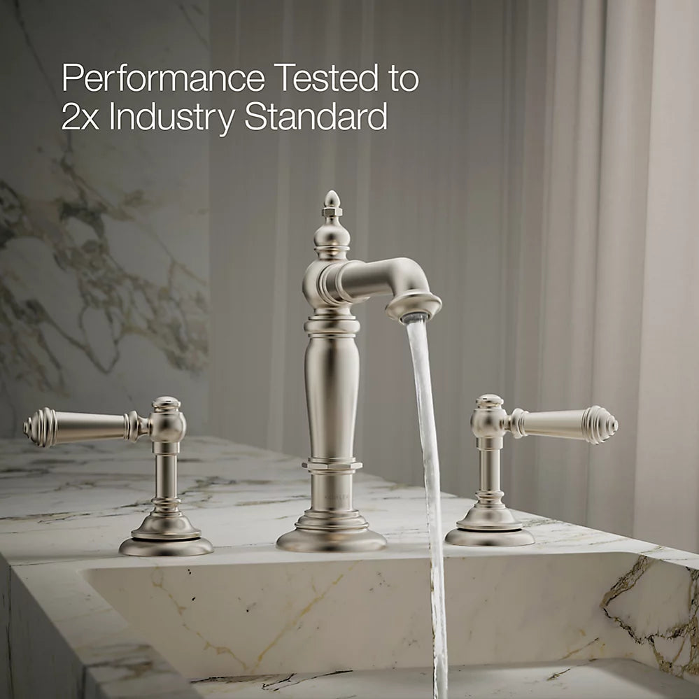 Artifacts® Bathroom sink faucet spout with Column design, 1.2 gpm