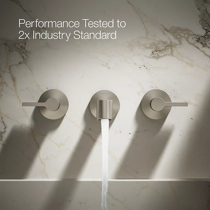 Components® Wall-mount bathroom sink faucet spout with Row design, 1.2 gpm
