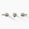 Purist® Wall-mount bathroom sink faucet trim with Lever handles, 1.2 gpm