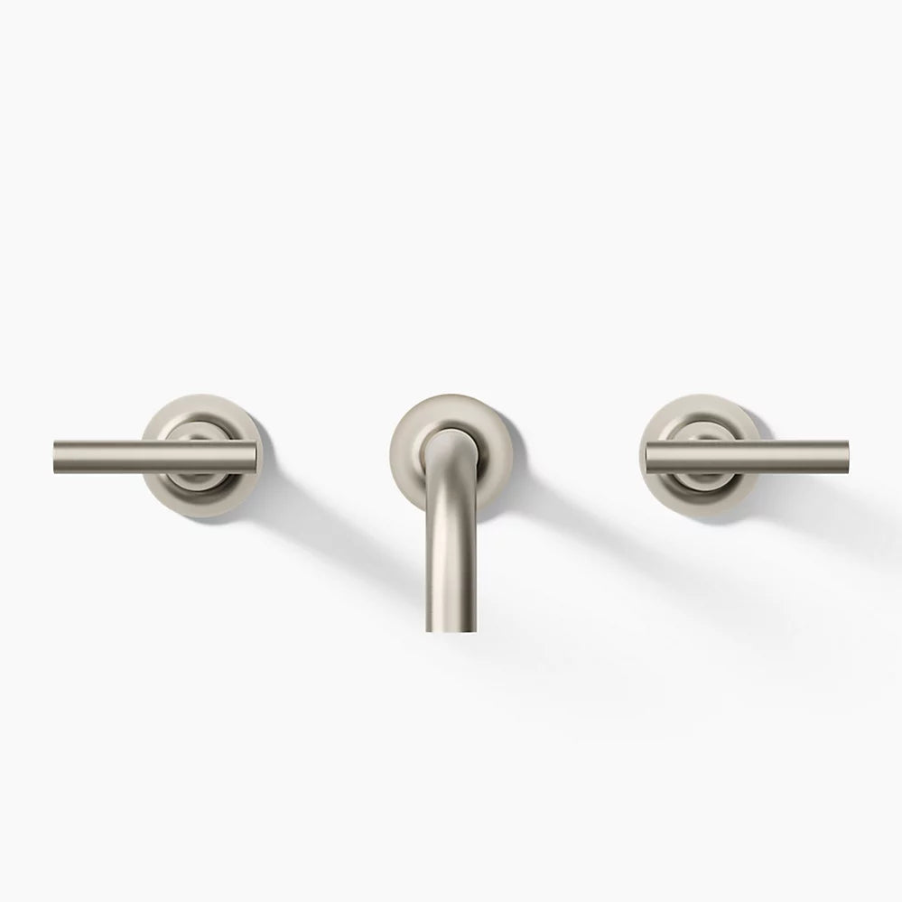 Purist® Wall-mount bathroom sink faucet trim with Lever handles, 1.2 gpm