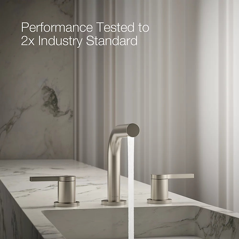 Elate® Widespread bathroom sink faucet, 1.0 gpm