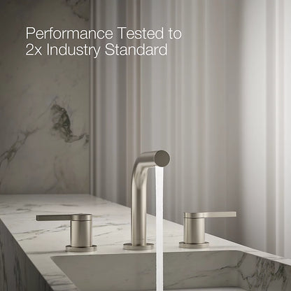 Elate® Widespread bathroom sink faucet, 1.0 gpm