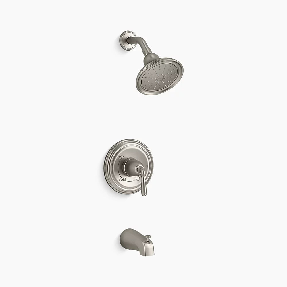 Devonshire® Rite-Temp® bath and shower trim kit, 1.75 gpm, slip-fit spout