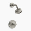 Purist® Rite-Temp® shower trim kit with cross handle, 2.5 gpm