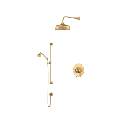 Perrin & Rower Edwardian Shower Kit 323 Trim