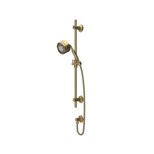 ROHL Graceline® Handshower Set With 24" Slide Bar and 5-Function Handshower