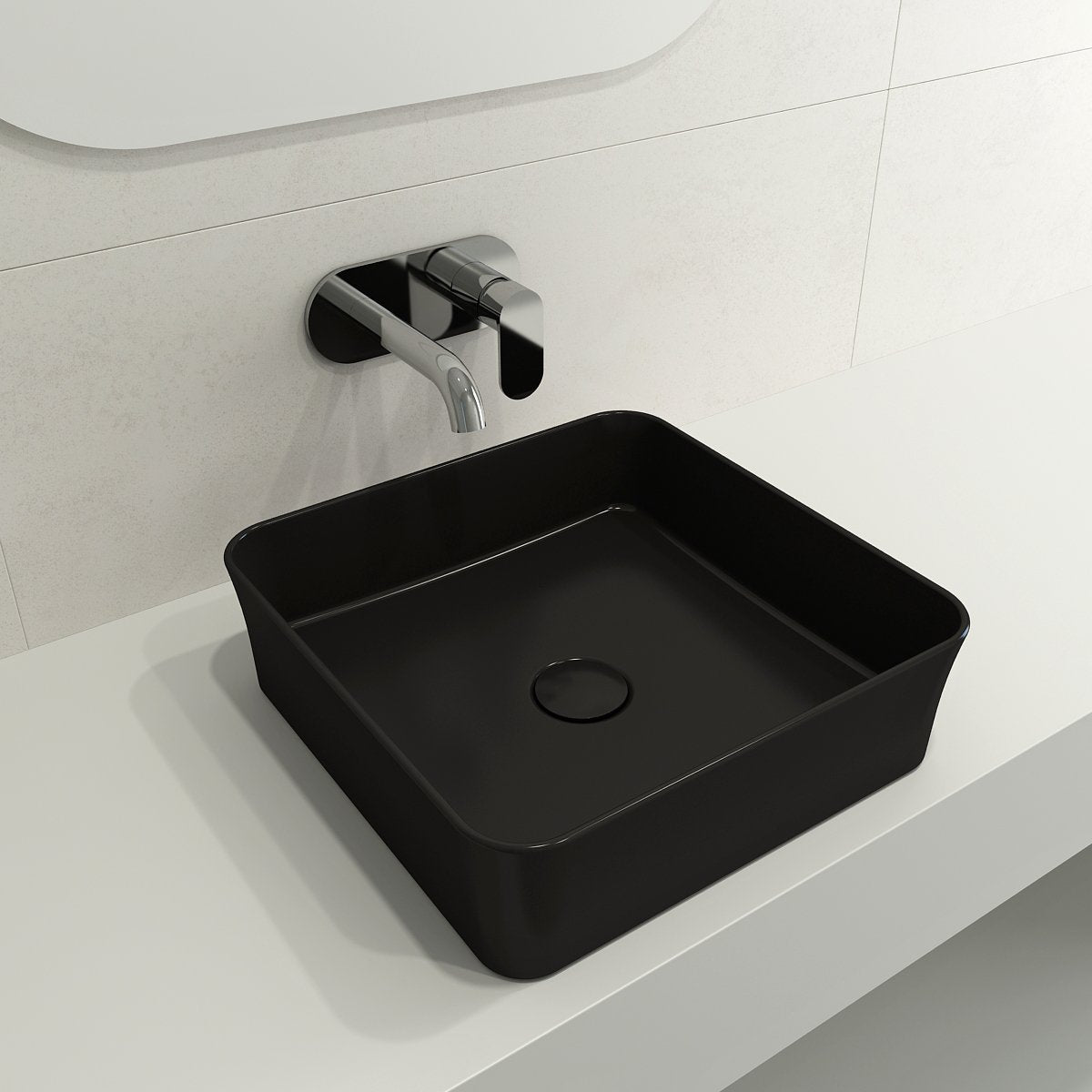 Bocchi Bathroom Vessel Sink SOTTILE 15 - Golzar Home