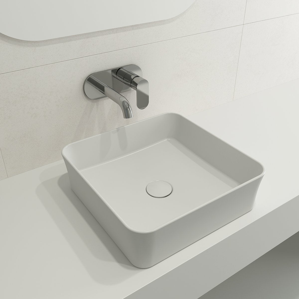 Bocchi Bathroom Vessel Sink SOTTILE 15 - Golzar Home