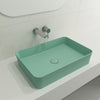 Bocchi Bathroom Vessel Sink Sottile 23 - Golzar Home