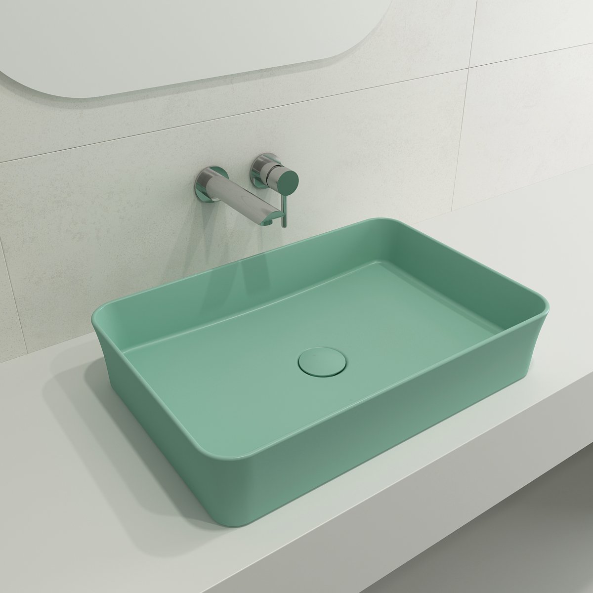 Bocchi Bathroom Vessel Sink SOTTILE 23 - Golzar Home