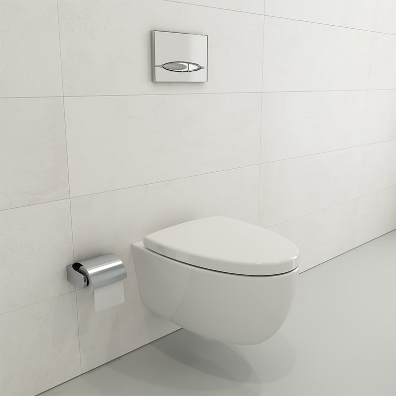 Bocchi Wall Hung Toilet with Seat - MILANO - Golzar Home