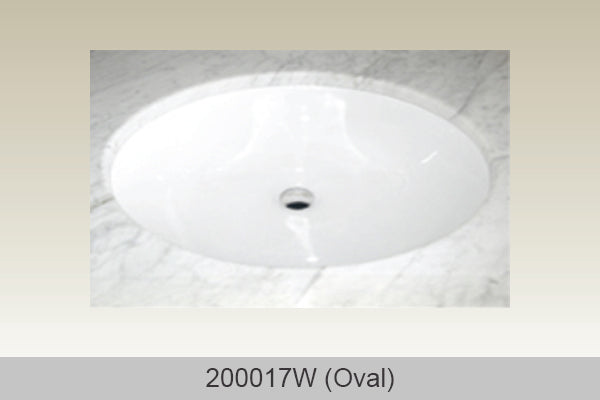 BOSCO 200017W Bathroom Sink