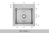 BOSCO 201506-1 RV Series Sink