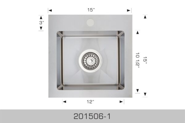BOSCO 201506-1 RV Series Sink