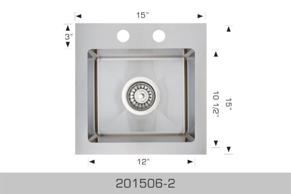 BOSCO 201506-2 RV Series Sink