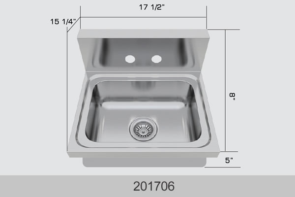 BOSCO 201706 Hand Wash Sinks Sink