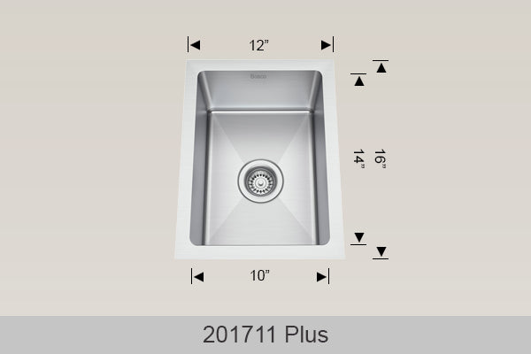 BOSCO 201711 Plus Titanium Series Sink