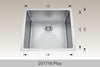 BOSCO 201716 Plus Deluxe Series Plus Sink