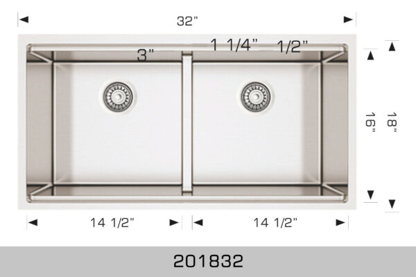 BOSCO 201832 Titanium Series Sink