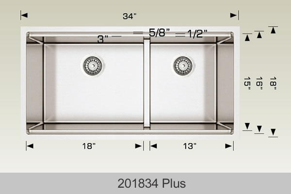 BOSCO 201834plus Titanium Multi-Level workstation sink