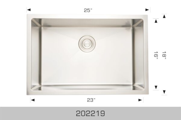 BOSCO 202219C Commercial Series Sink