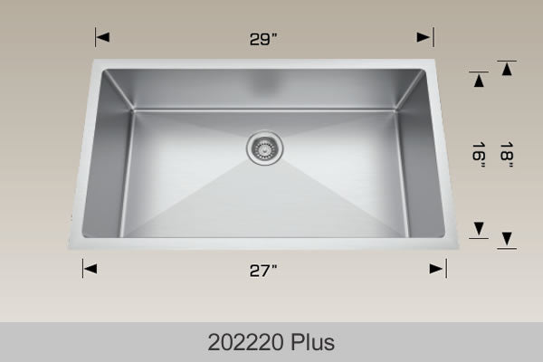BOSCO 202220 Plus Deluxe Series Plus Sink