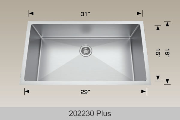 BOSCO 202230 Plus Deluxe Series Plus Sink
