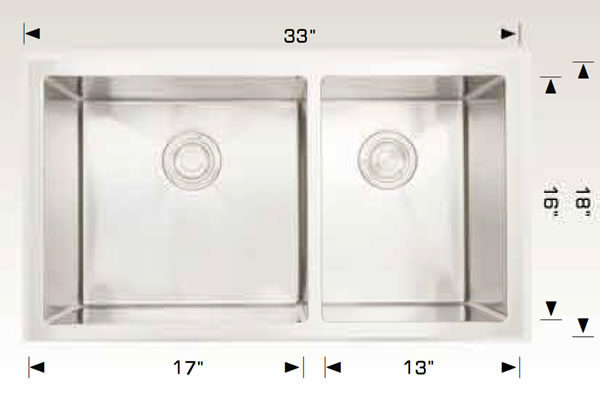 BOSCO 203315 Plus Diamond Series Plus Sink