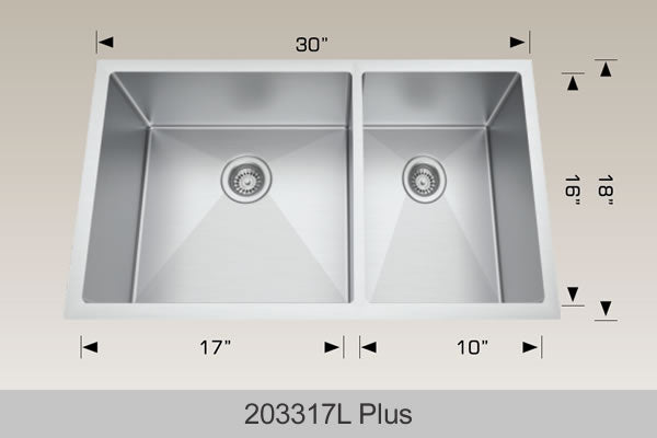 BOSCO 203317L Plus Deluxe Series Plus Sink