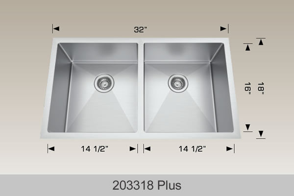 BOSCO 203318 Plus Deluxe Series Plus Sink