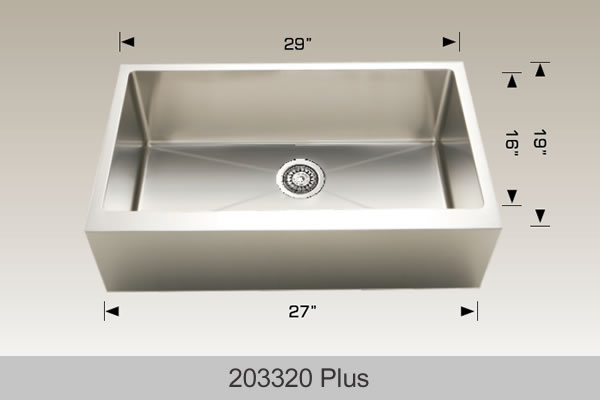 BOSCO 203320 Plus Deluxe Series Plus Sink